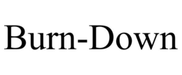 BURN-DOWN trademark