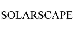 SOLARSCAPE trademark