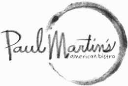 PAUL MARTIN'S AMERICAN BISTRO trademark