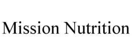 MISSION NUTRITION trademark