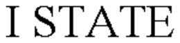 I STATE trademark