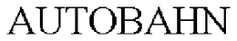 AUTOBAHN trademark