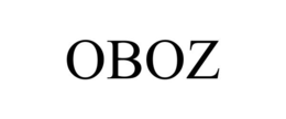 OBOZ trademark