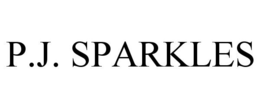 P.J. SPARKLES trademark