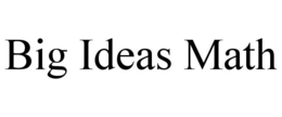 BIG IDEAS MATH trademark