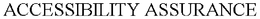 ACCESSIBILITY ASSURANCE trademark