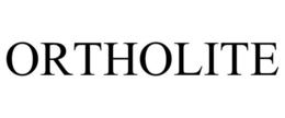 ORTHOLITE trademark