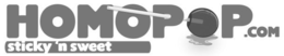 HOMOPOP.COM STICKY 'N SWEET trademark