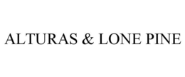 ALTURAS & LONE PINE trademark