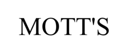 MOTT'S trademark