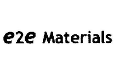 E2E MATERIALS trademark