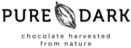 PURE DARK CHOCOLATE HARVESTED FROM NATURE trademark