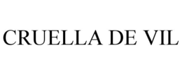 CRUELLA DE VIL trademark
