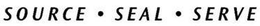 SOURCE · SEAL · SERVE trademark
