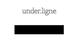 UNDER.LIGNE trademark