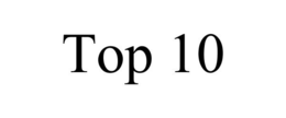 TOP 10 trademark