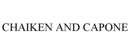 CHAIKEN AND CAPONE trademark