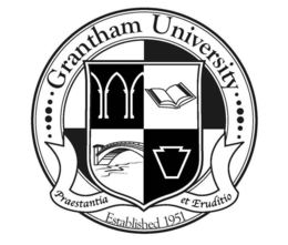 GRANTHAM UNIVERSITY PRAESTANTIA ET ERUDITÍO ESTABLISHED 1951 trademark