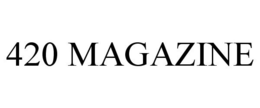 420 MAGAZINE trademark