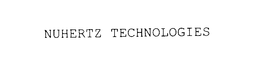 NUHERTZ TECHNOLOGIES trademark