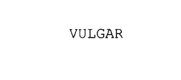 VULGAR trademark