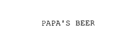 PAPA'S BEER trademark