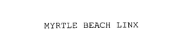 MYRTLE BEACH LINX trademark