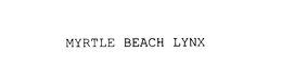 MYRTLE BEACH LYNX trademark