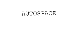 AUTOSPACE trademark