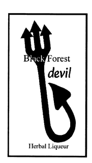 BLACK FOREST DEVIL HERBAL LIQUEUR trademark