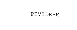 PEVIDERM trademark