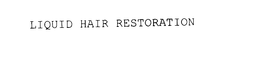 LIQUID HAIR RESTORATION trademark
