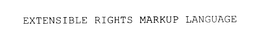 EXTENSIBLE RIGHTS MARKUP LANGUAGE trademark