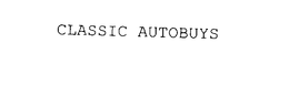 CLASSIC AUTOBUYS trademark