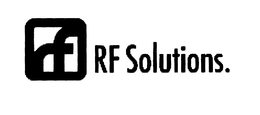 RF RF SOLUTIONS. trademark