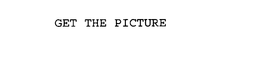GET THE PICTURE trademark