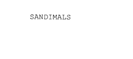 SANDIMALS trademark