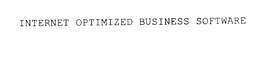 INTERNET OPTIMIZED BUSINESS SOFTWARE trademark