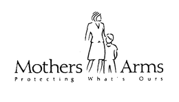 MOTHERS ARMS PROTECTING WHAT'S OURS trademark