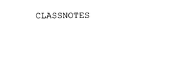 CLASSNOTES trademark