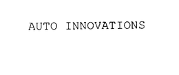 AUTO INNOVATIONS trademark