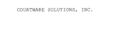 COURTWARE SOLUTIONS, INC. trademark