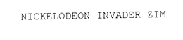 NICKELODEON INVADER ZIM trademark