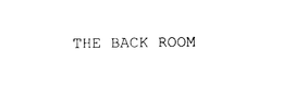 THE BACK ROOM trademark