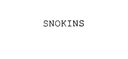 SNOKINS trademark