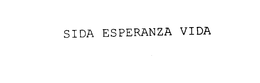 SIDA ESPERANZA VIDA trademark