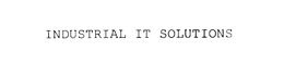 INDUSTRIAL IT SOLUTIONS trademark