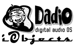 DADIO DIGITAL AUDIO OS IOBJECTS trademark