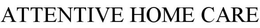 ATTENTIVE HOME CARE trademark