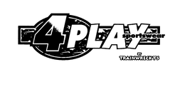 4PLAY SPORTSWEAR BY TRAINWRECK TS trademark